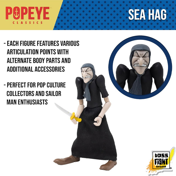 Boss Fight Studio Popeye Classics Sea Hag and Vulture Figure